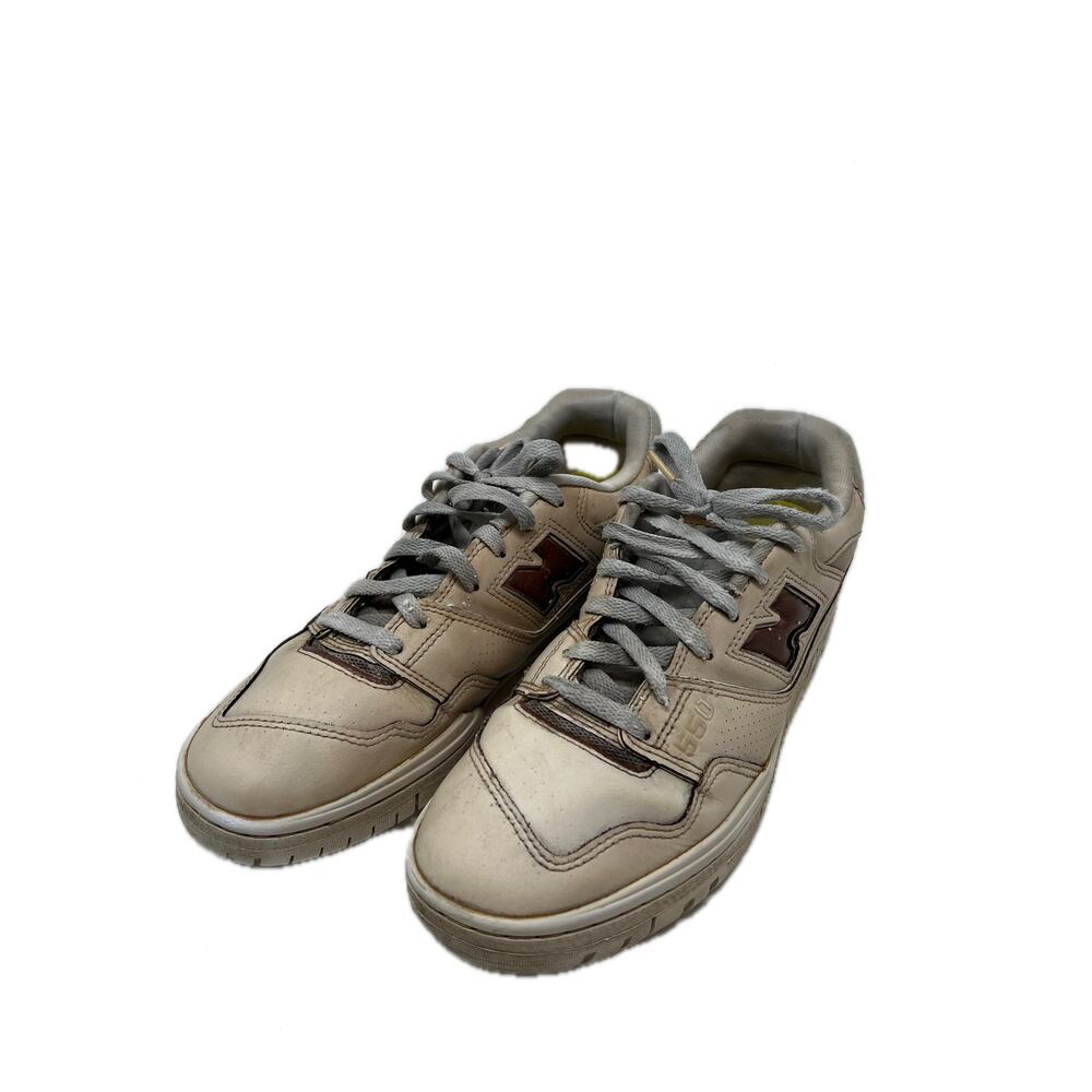 New Balance BB550 Leather Beige Sneakers Mens 10.5